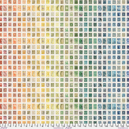 Tim Holtz Eclectic Elements Multi Palette - Multi Stamps PWTH321.MULTI by Tim Holtz from FreeSpirit Fabrics