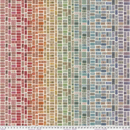 Tim Holtz Eclectic Elements Multi Palette - Multi Tickets PWTH322.MULTI by Tim Holtz from FreeSpirit Fabrics