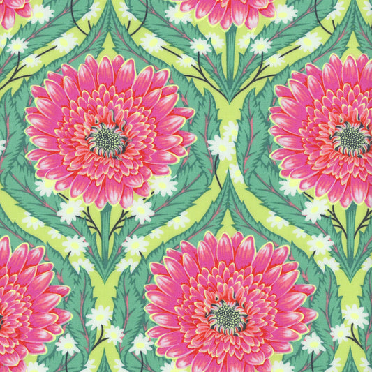 Tula Pink Untamed Daisy and Confused - Moonbeam PWTP236.MOONBEAM from FreeSpirit Fabrics Sold by the Half Yard