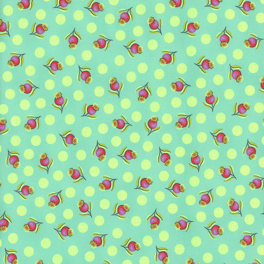 Tula Pink Untamed Impending Bloom Moonbeam PWTP239.MOONBEAM from FreeSpirit Fabrics Sold by the Half Yard