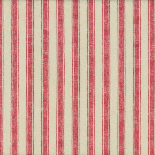 Eclectic Elements Seasonal - Christmas Linen Stripe PWTH.339 by Tim Holtz from FreeSpirit Fabrics Sold by the Half Yard