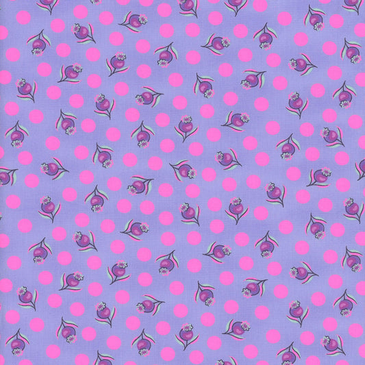 Tula Pink Untamed Impending Bloom Cosmic PTWP239.COSMIC from FreeSpirit Fabrics Sold by the Half Yard