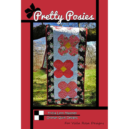 Pretty Posies Tablerunner Quilt Pattern by Villa Rosa Designs