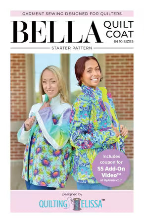 Bella Quilt Coat # QE101 by Quilting Elissa for ByAnnie