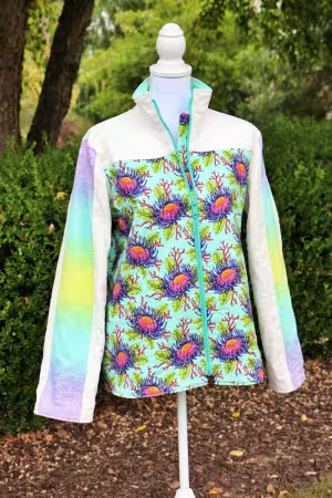 Bella Quilt Coat # QE101 by Quilting Elissa for ByAnnie