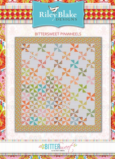 Bittersweet Pinwheels from Riley Blake (Free Pattern)