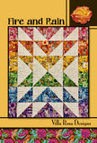 Fire and Rain Quilt Pattern from Villa Rosa Designs
