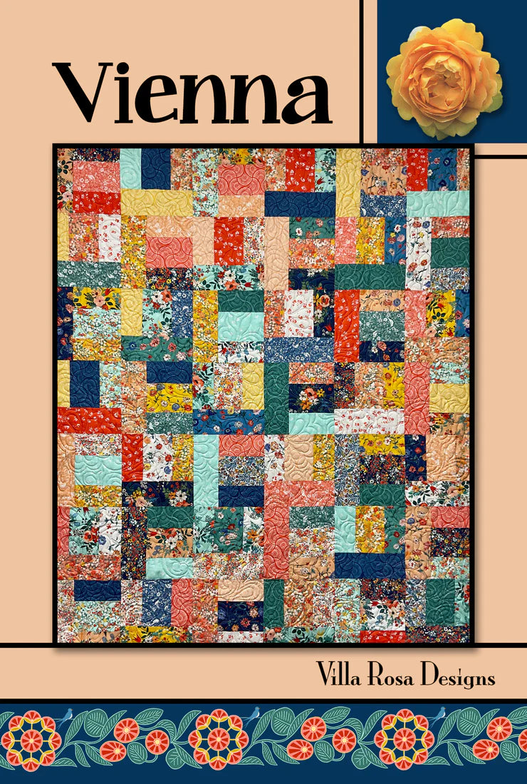 Vienna Quilt Pattern by Villa Rosa Designs