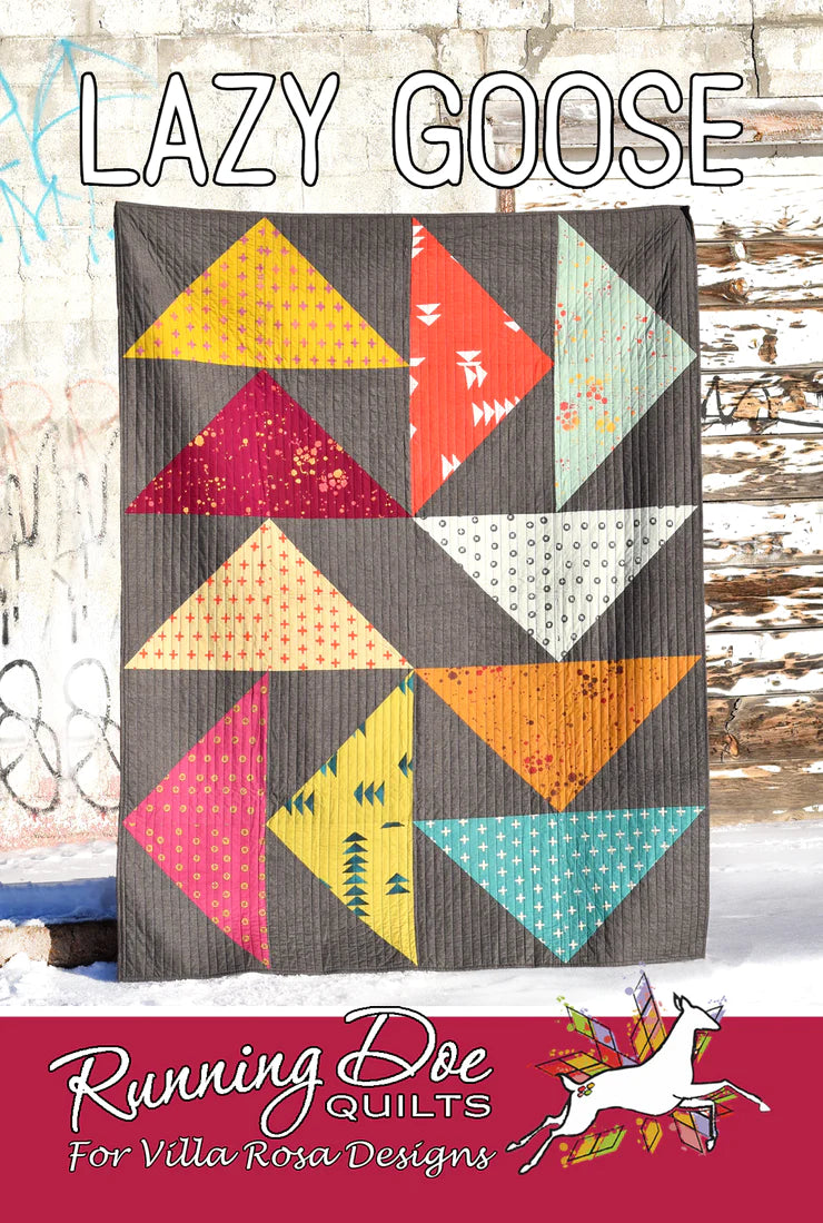 Lazy Goose Quilt Pattern from Villa Rosa Designs