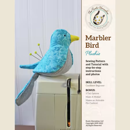 Marbler Bird Pattern # RHS-MBLR-1 From Rustic Horseshoe