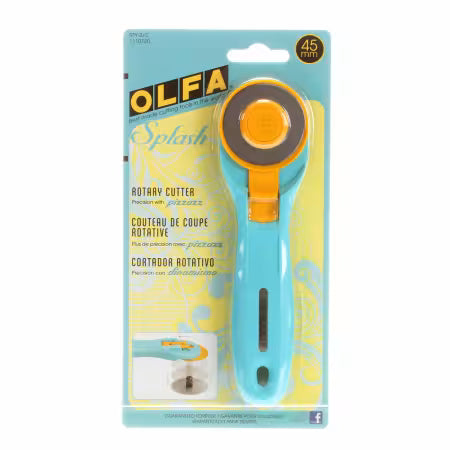 Splash Rotary Cutter 45mm Aqua # RTY2C from Olfa