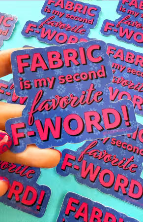 Favorite F-Word Stickers # SASSSTICK-FAV from Sassafras Lane