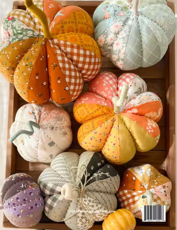 Fabric Pumpkins Pattern # SI-BP13 by Minki Kim from Sewing Illustration