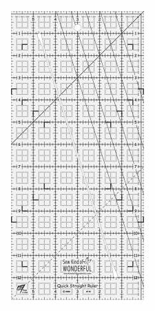 Quick Straight Ruler # SKW91 from Sew Kind of Wonderful