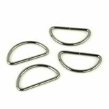 Four D-Rings 1 1/2" Gunmetal # STS182B from Sallie Tomato