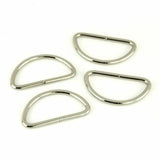 Four D-Rings 1 1/2" Nickel # STS182S from Sallie Tomato