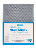 Lightweight Mesh Fabric Pewter 18x54in # SUP209-PEW from ByAnnie Individually Packaged