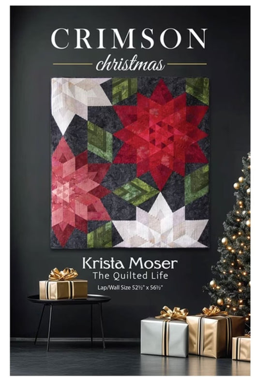 Crimson Christmas # TQL10036 Quilt Pattern by Krista Moser