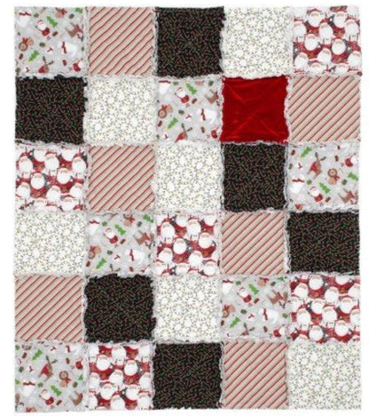 ***2026 PRE-ORDER*** - Kit - Multicolor Santa Suit Quilt Kit Box