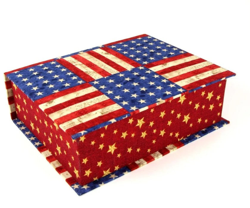 Colorway Arts Cartonnage Fabric medium box DIY kit, cartonnage kit 131