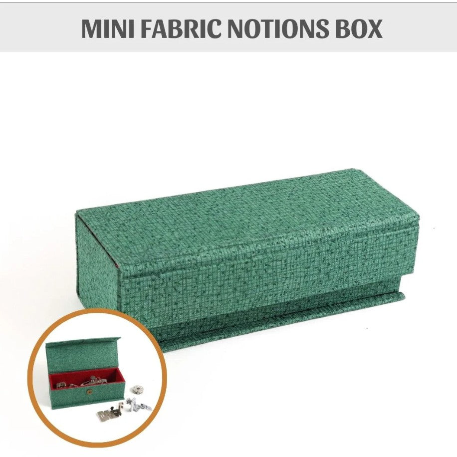Colorway Arts Cartonnage Mini notions fabric box DIY kit, cartonnage kit 228 $18.50