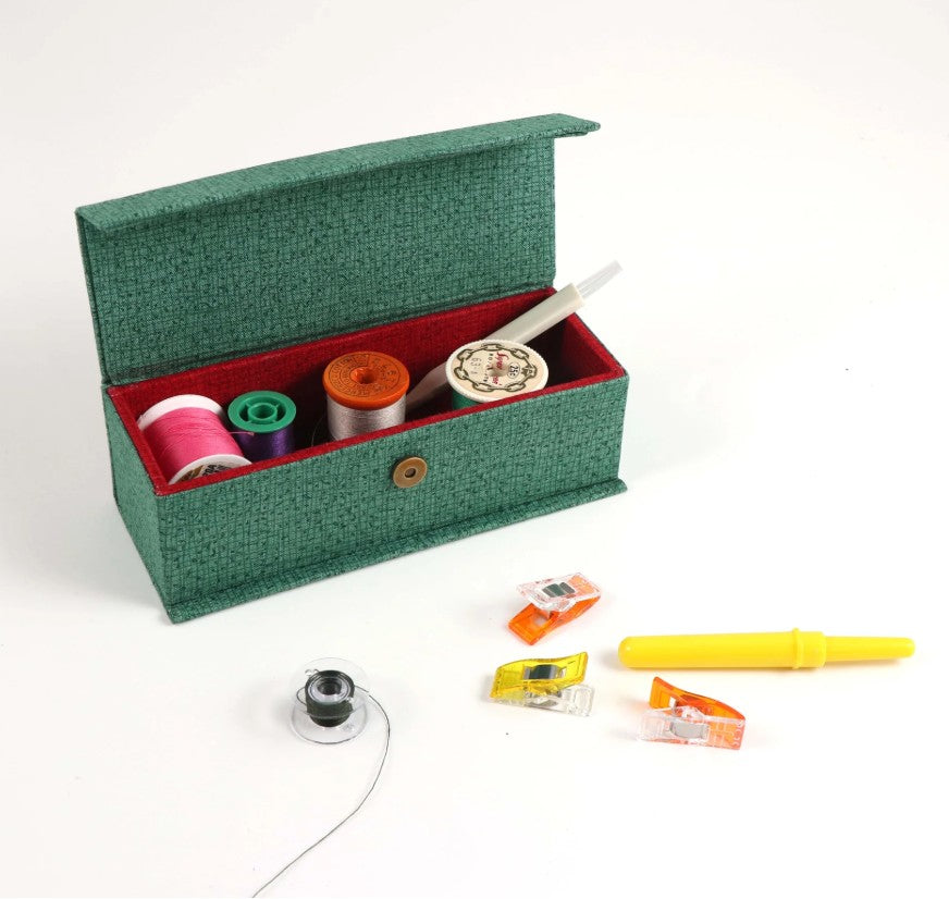 Colorway Arts Cartonnage Mini notions fabric box DIY kit, cartonnage kit 228 $18.50