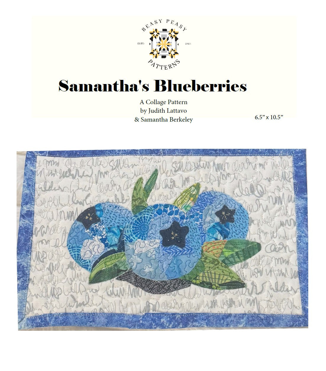 Samantha Blueberries: A Mini Collage Project ELECTRONIC Download