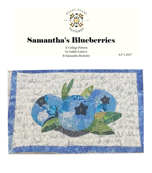Samantha Blueberries: A Mini Collage Project ELECTRONIC Download
