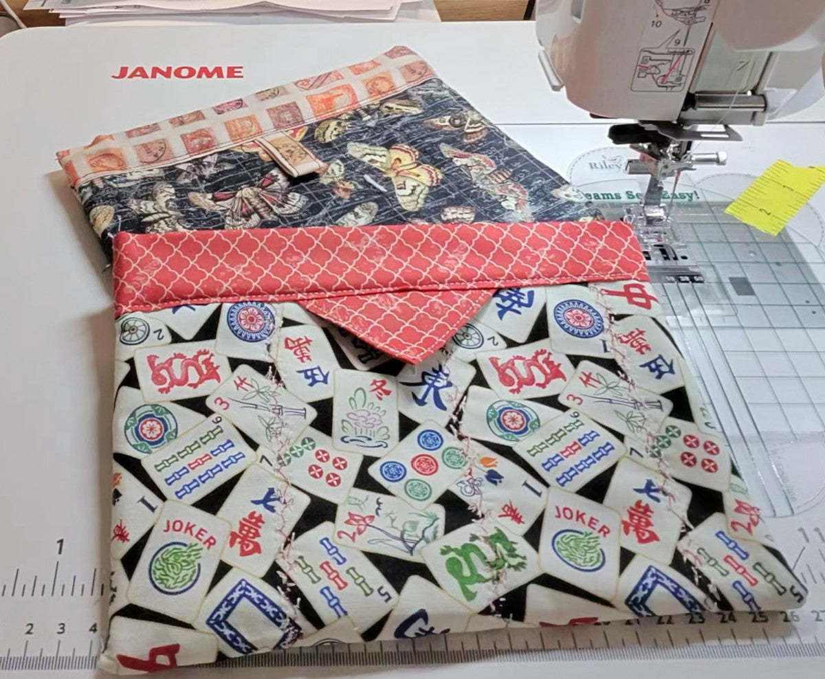 Bea's Quick and Easy Slap Bracelet Pouch Pattern- Paper Copy