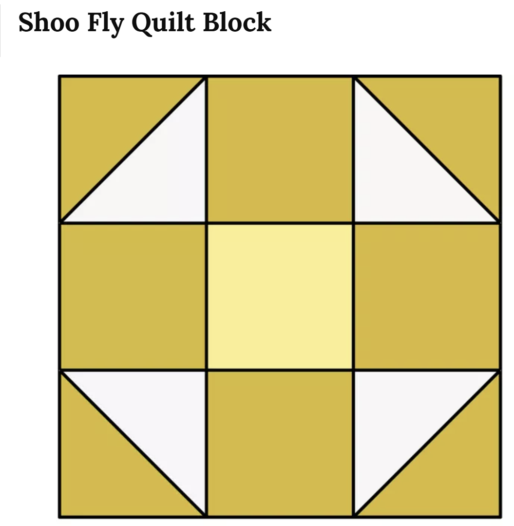 Shoo Fly Block Pattern – The Quilting Bea