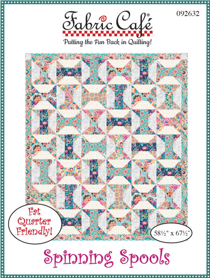 Spinning Spools Quilt Pattern FC092632 cover