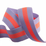 Tula Pink Webbing 2yd x 1.5in - Lavender and Pink # TK-90-38MM-06 from Renaissance Ribbons