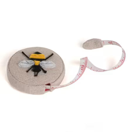 Rectractable 60in Tape Measure Linen Bee # TK23-347 from Hobby Gift USA