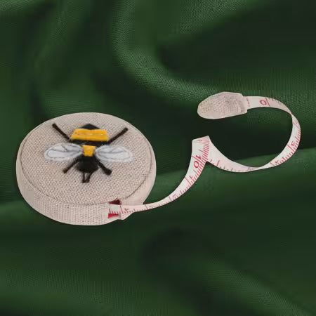 Rectractable 60in Tape Measure Linen Bee # TK23-347 from Hobby Gift USA
