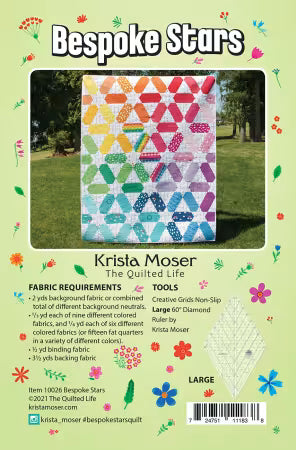 Bespoke Stars Quilt Pattern by Krista Moser