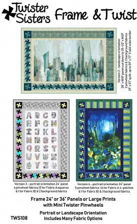 Frame & Twist # TWS108 from Twisted Sisters Designs