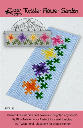 Twister Flower Garden # TWS123 from Twisted Sisters Designs