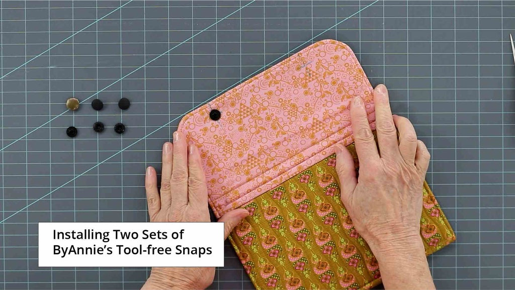 HAR-SN-AB-FOUR Tool-Free Snaps - Set of Four (Antique brass) from ByAnnie