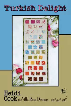 Turkish Delight Quilt Pattern # VRDMC046 from Villa Rosa Designs
