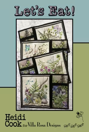 Lets Eat # VRDMC055 for Villa Rosa Designs