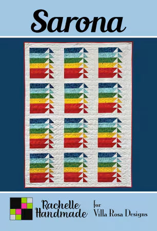 Sarona Quilt Pattern # VRDRH009 by Rachelle Handmade from Villa Rosa Designs