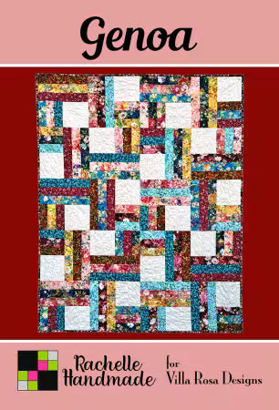 Genoa Quilt Pattern # VRDRH011 by Rachelle Handmade from Villa Rosa Designs