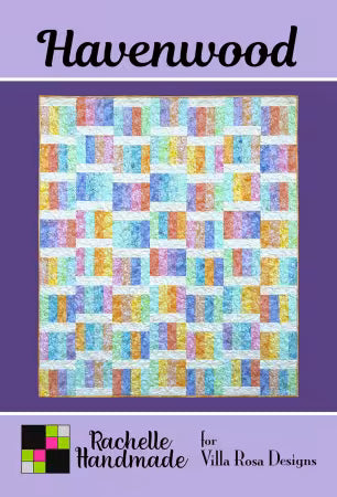 Havenwood Quilt Pattern # VRDRH016 by Rachelle Handmade from Villa Rosa Designs
