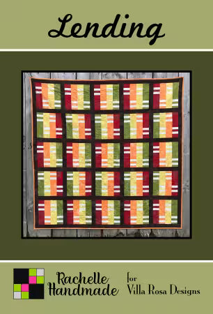 Lending Quilt Pattern # VRDRH025 by Rachelle Handmade from Villa Rosa Designs