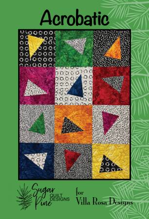 Acrobatic # VRDSP022 Quilt Pattern from Villa Rosa Designs