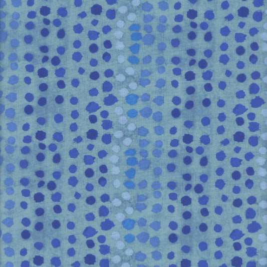 Sketchbook 21 Ocean Paint Pots # 54549D-9 by Marcia Derse from Windham Fabrics Sold by the Half Yard