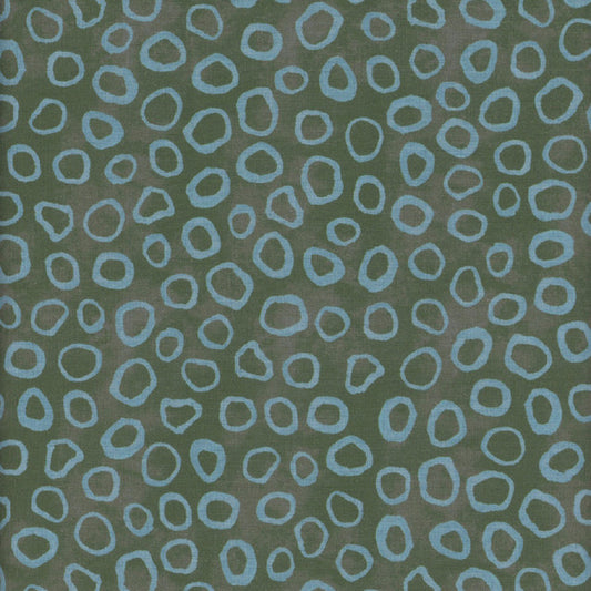 Sketchbook 21 Lilypad Gems # 54551D-18 by Marcia Derse from Windham Fabrics Sold by the Half Yard