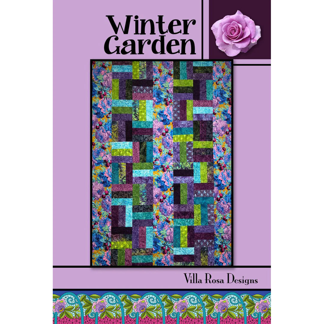 Winter Garden Quilt Pattern by Villa Rosa Designs