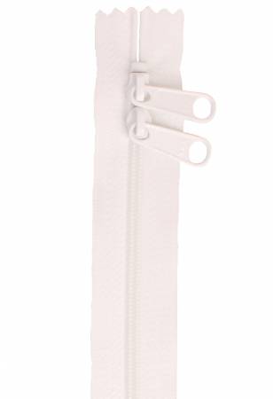 Handbag Zipper 40in White # ZIP40-100 from ByAnnie