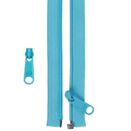 50in Separating Zipper and Extra Slide Parrot Blue # ZIP50-214 from ByAnnie